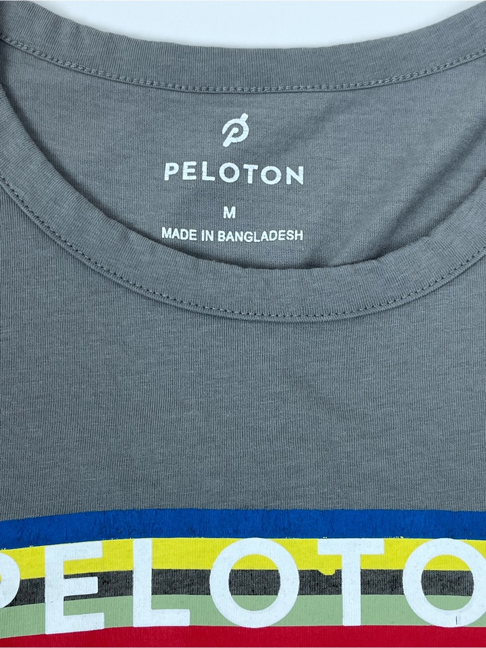 Peloton Women's Graphic Print Spellout Performance Tank Top Size M; Gym, Sports - Picture 6 of 9